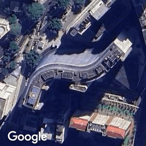 Imagem de satélite: Edifício Copan - São Paulo/SP