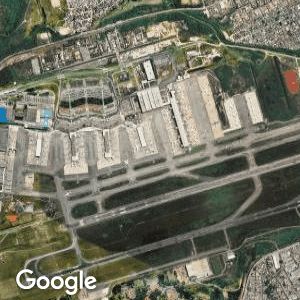 Imagem de satélite: Aeroporto Internacional de São Paulo - GRU Airport - Guarulhos/SP